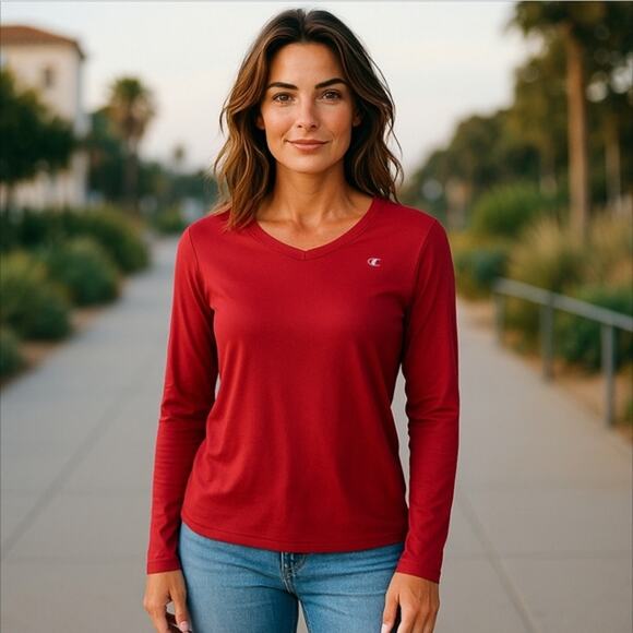 Champion Pink Workout Top Size Medium - Picture 2 of 7